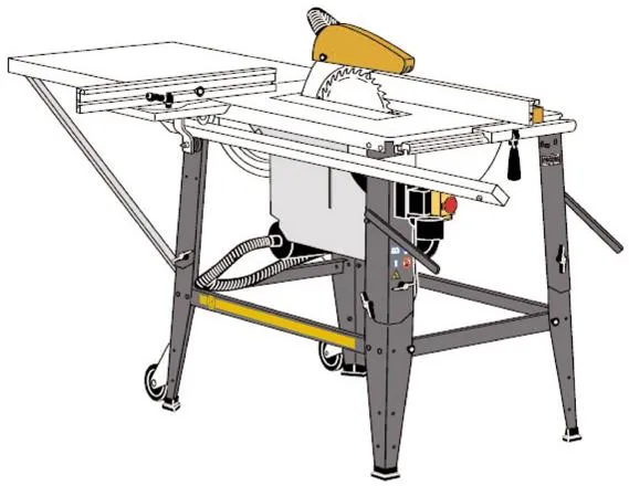 Lindahl & Nermark Tischsäge LCS254