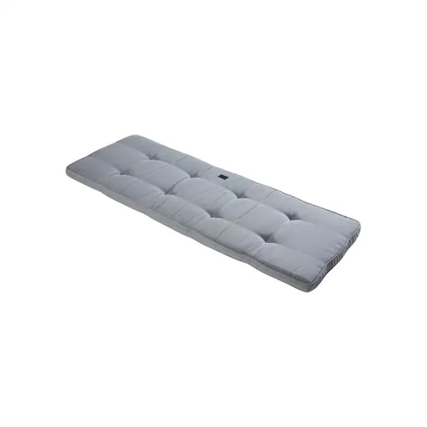 Kissen für 3-Sitzer-Bank - 141 x 50 cm - Grau